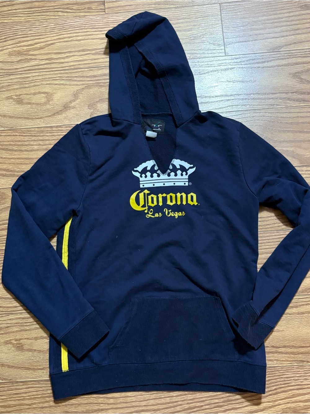 Vintage Corona Beer Las Vegas Pullover Hoodie Sweatshirt XL